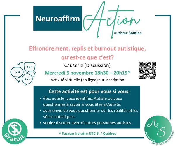 Effondrement, replis et burnout autistique, qu&rsquo;est-ce que c&rsquo;est?