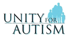 Logo unity for autism small transparent